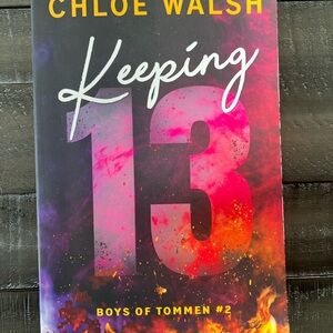 Book Keeping 13 Boys of Tommen book #2. By Chloe Walsh
Read once like new